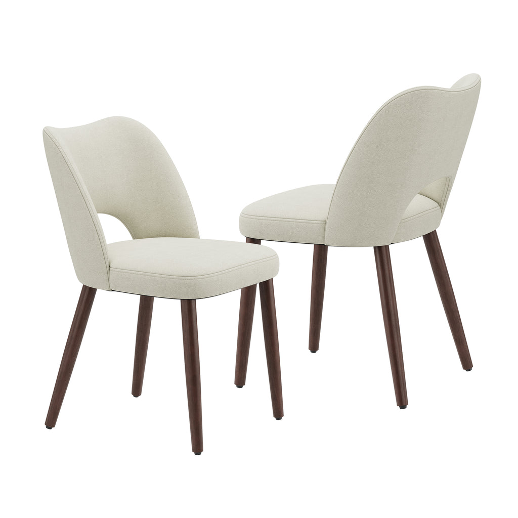 AFO  Modern Fabric/PU Leather Dining Chair
