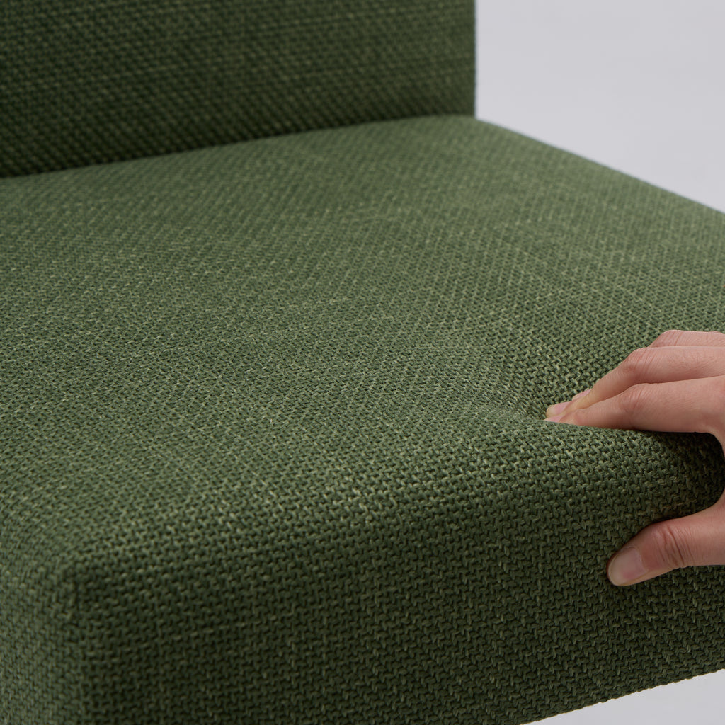 Upholstered Parsons Dining Chairs with Wood Legs and High Back for Kitchen, Dining Room, or Restaurant
