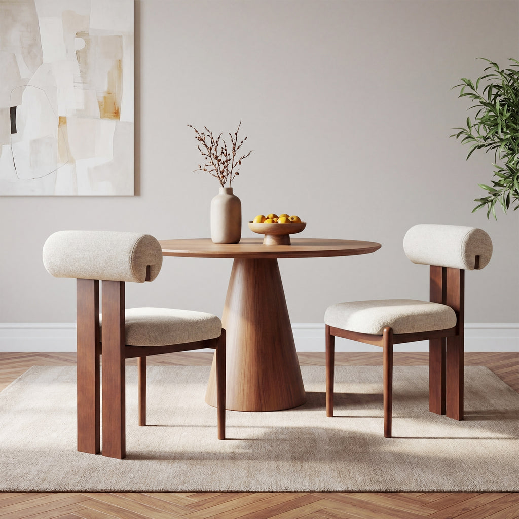 Upholstered Modern Dining Chair, Kitchen Side Chair for Dining Room and Restaurant