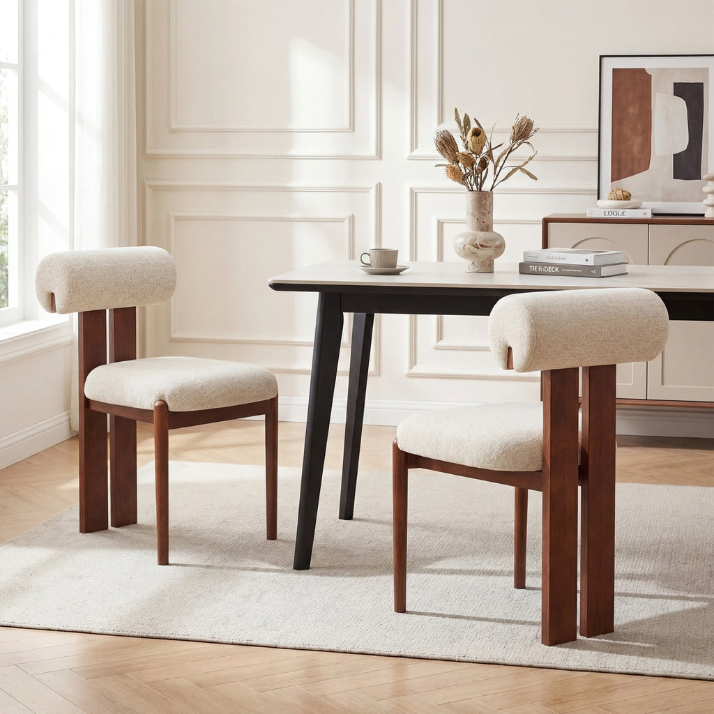 Upholstered Modern Dining Chair, Kitchen Side Chair for Dining Room and Restaurant