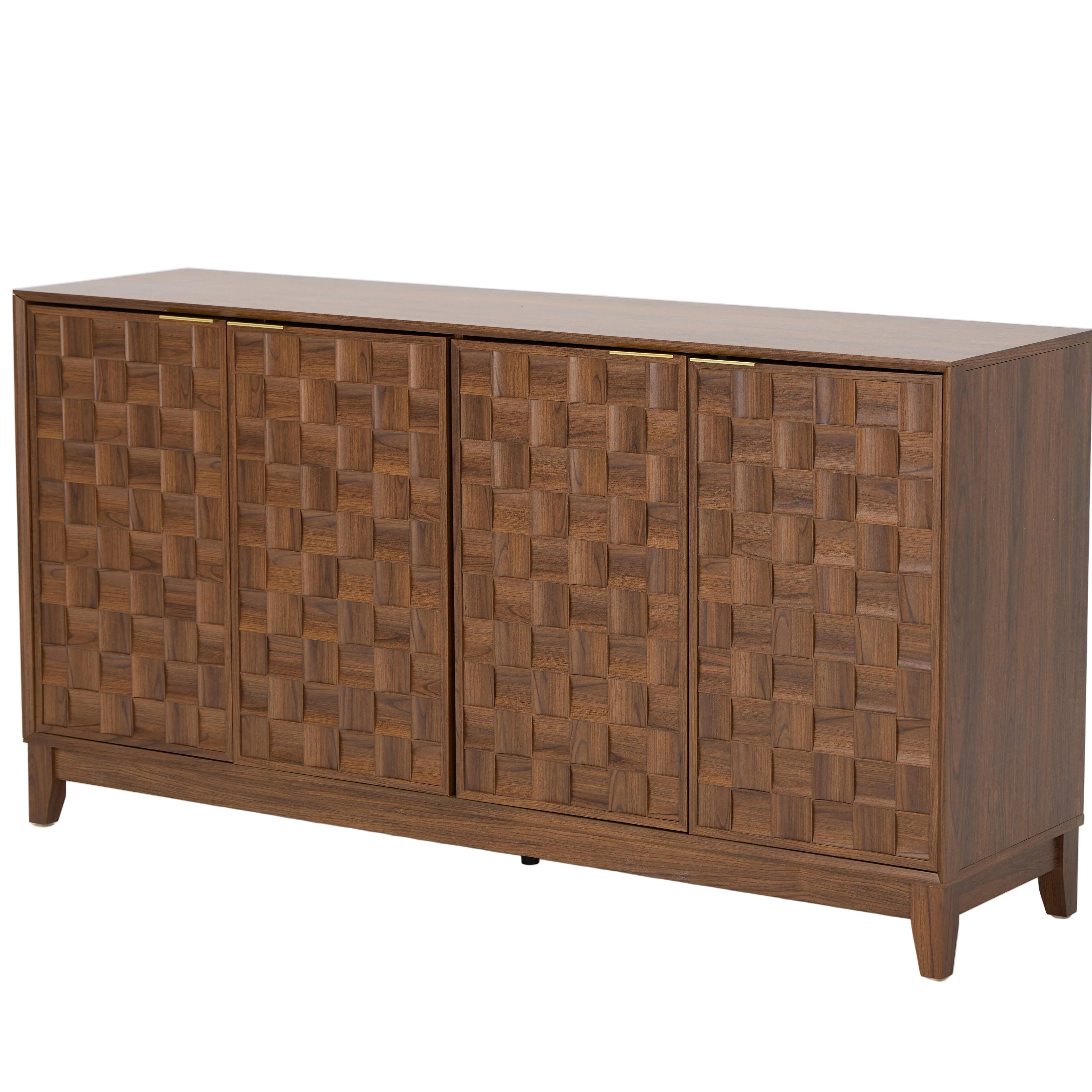 AFO 60'' Wide Sideboard Buffet with Adjustable Shelves