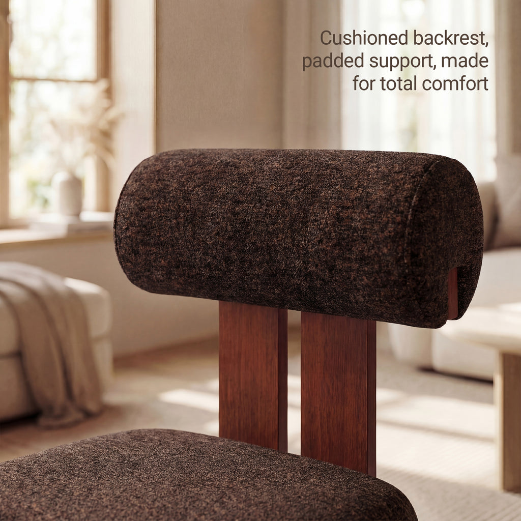 Upholstered Modern Dining Chair, Kitchen Side Chair for Dining Room and Restaurant