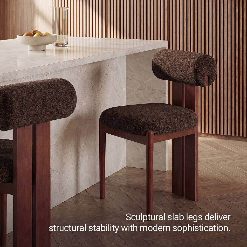 Upholstered Modern Dining Chair, Kitchen Side Chair for Dining Room and Restaurant