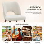 AFO  Modern Fabric/PU Leather Dining Chair