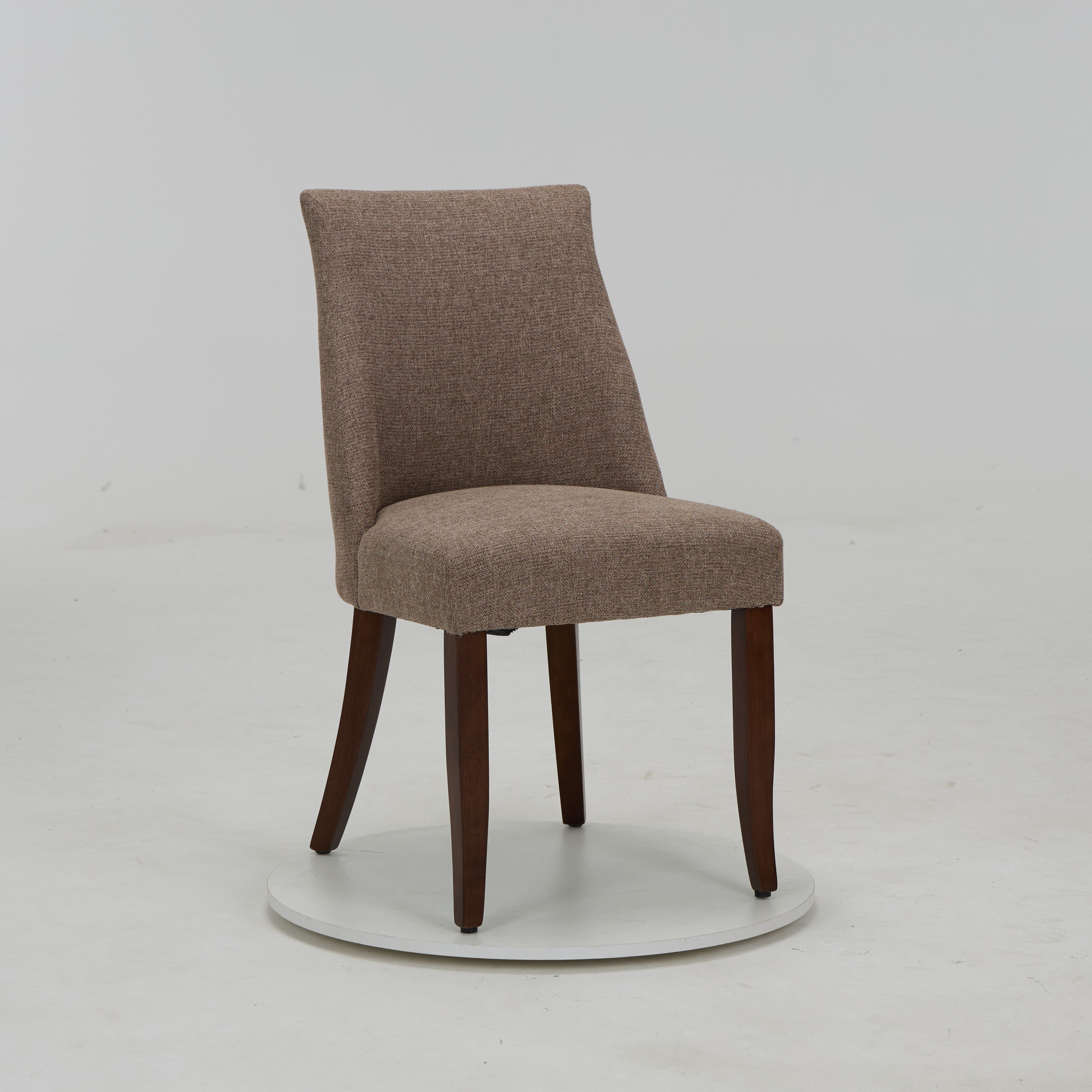 Upholstered Dining Chair Wood Mid Century Side Chair for Kitchen Desk, Dining Room