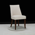 Upholstered Dining Chair Wood Mid Century Side Chair for Kitchen Desk, Dining Room