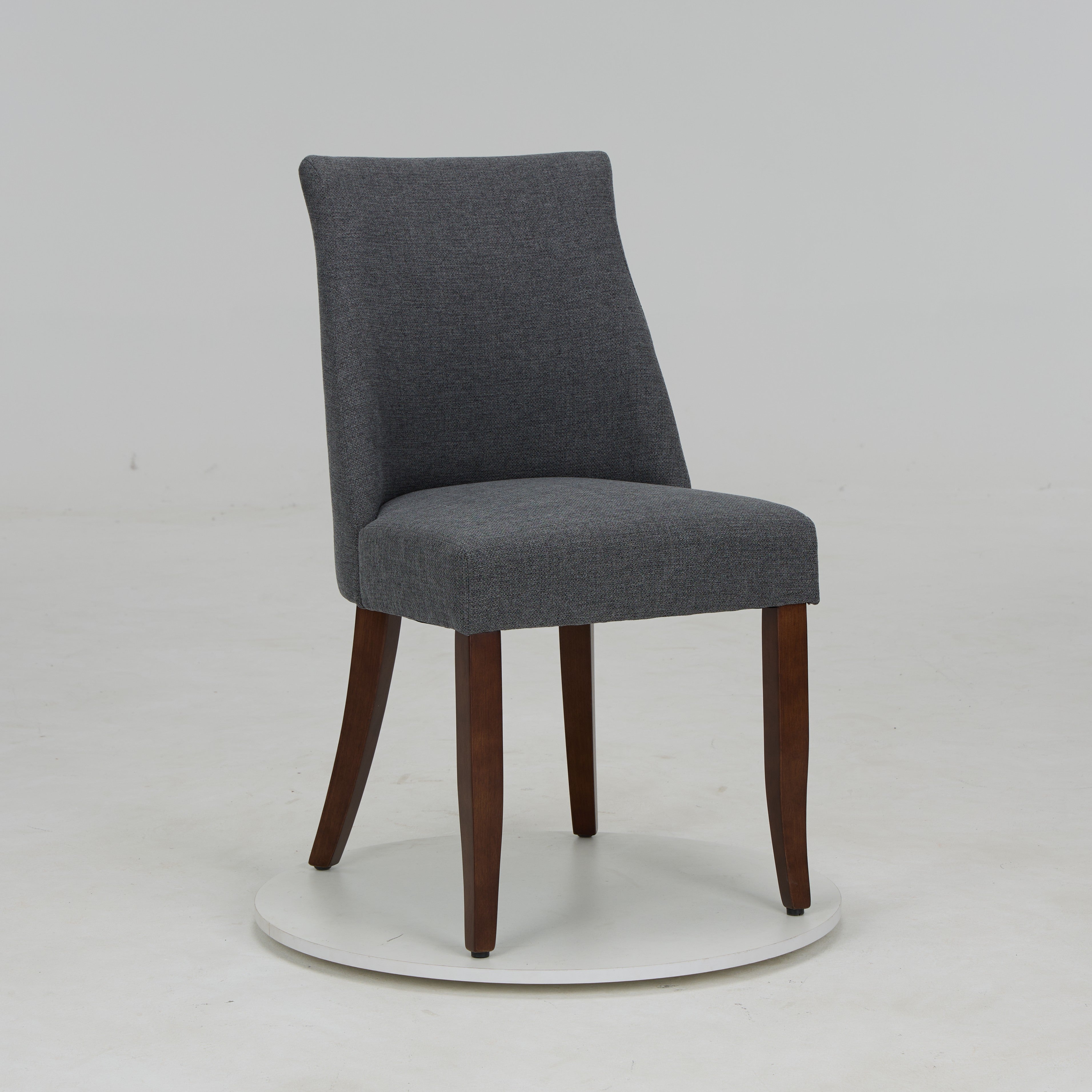 Upholstered Dining Chair Wood Mid Century Side Chair for Kitchen Desk, Dining Room