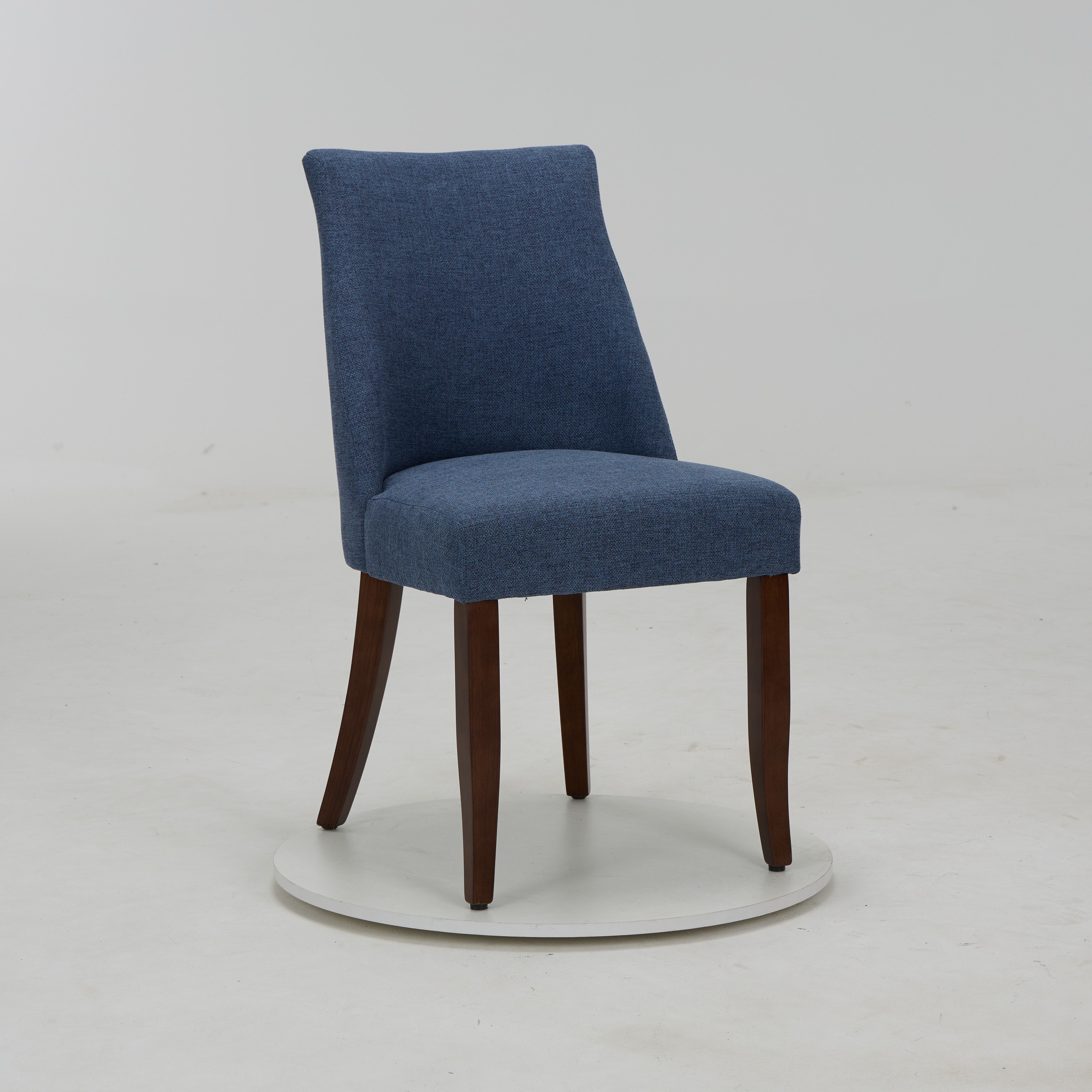Upholstered Dining Chair Wood Mid Century Side Chair for Kitchen Desk, Dining Room
